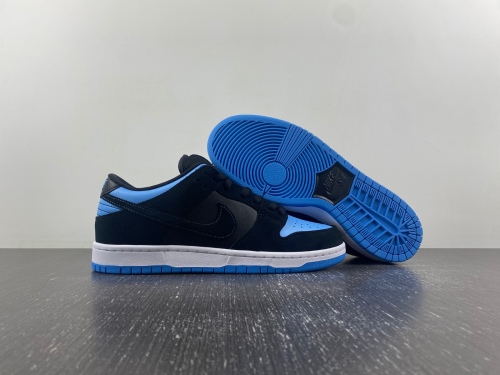 SB Dunk Low Black University Blue 304292-048