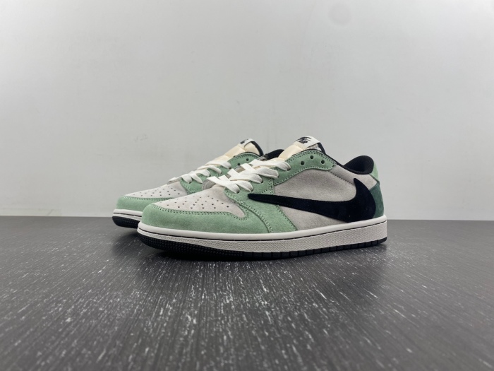 Air Jordan 1 Low Travis Scott Light Green DM7866-813