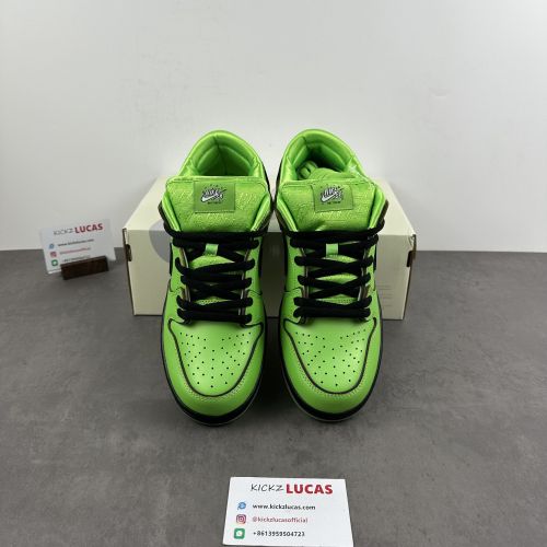 SB Dunk Low The Powerpuff Girls Buttercup FZ8319-300