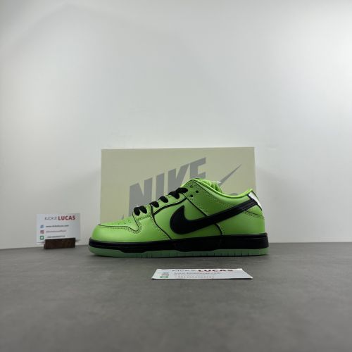 SB Dunk Low The Powerpuff Girls Buttercup FZ8319-300