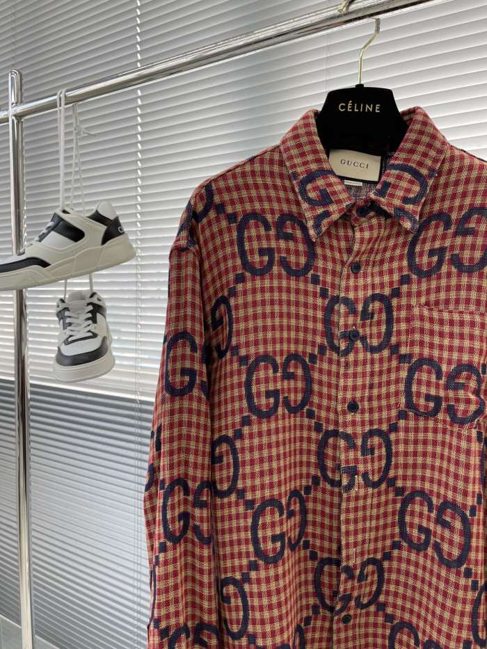 G*ucci Wool Shirt  Top Quality AZ 20231024-100