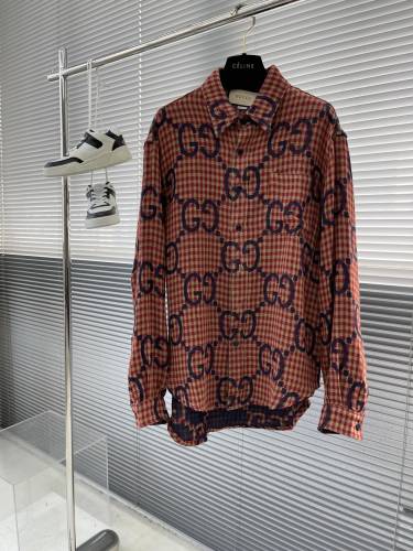 G*ucci Wool Shirt  Top Quality AZ 20231024-100