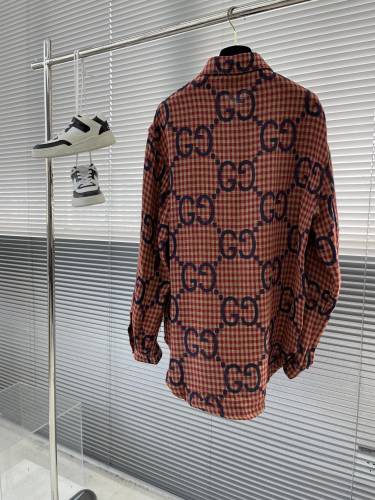 G*ucci Wool Shirt  Top Quality AZ 20231024-100