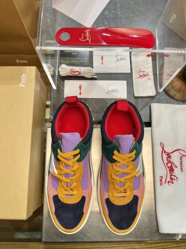 Men and Women C*hristian L*ouboutin Top Sneakers RR20231025-14