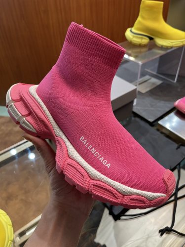 Men Women B*alenciaga Speed Top Sneaker AME20231025-5