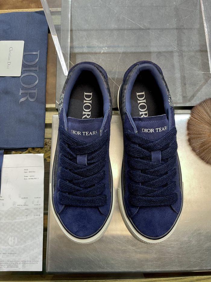 Men Women D*ior B33 Sneaker Low RR20231025-35