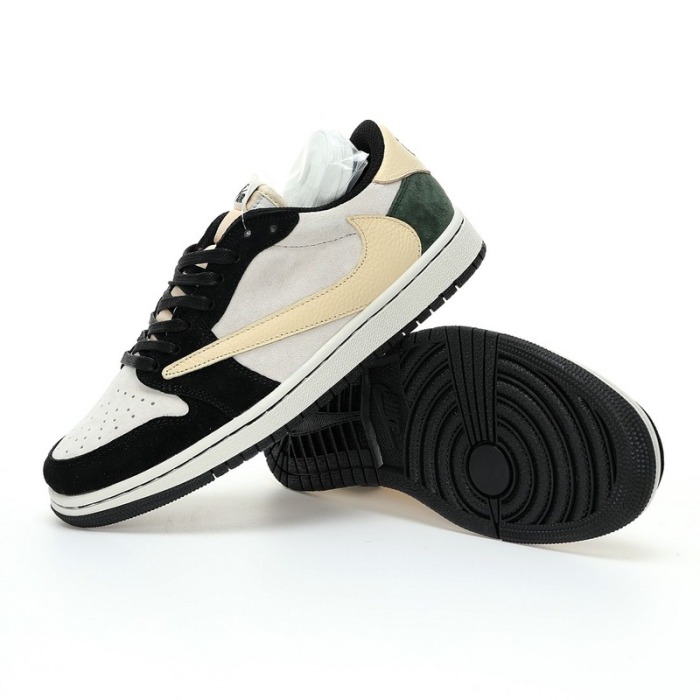 Air Jordan 1 Low x Travis Scott Green Black DM7866-678