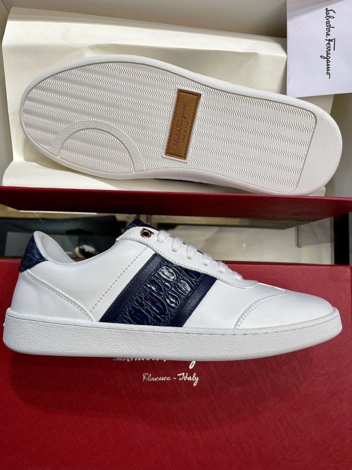 Men F*erragamo Top Sneaker Low RR20231025-17