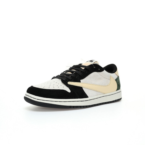 Air Jordan 1 Low x Travis Scott Green Black DM7866-678