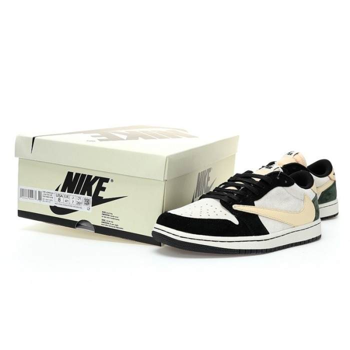Air Jordan 1 Low x Travis Scott Green Black DM7866-678