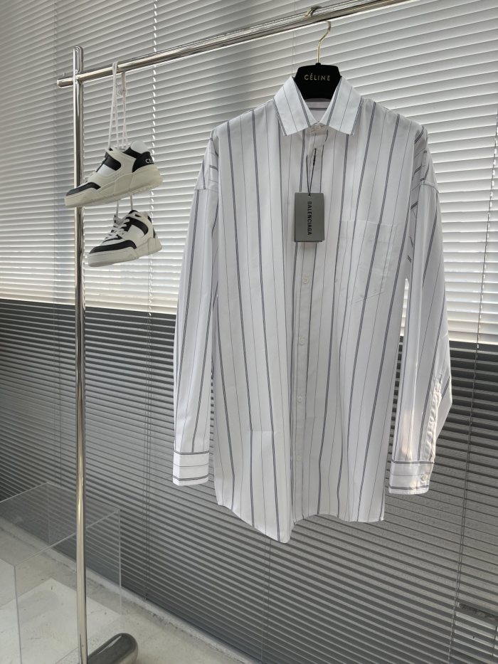 B*alenciaga shirt Top Quality AZ 20231026-1