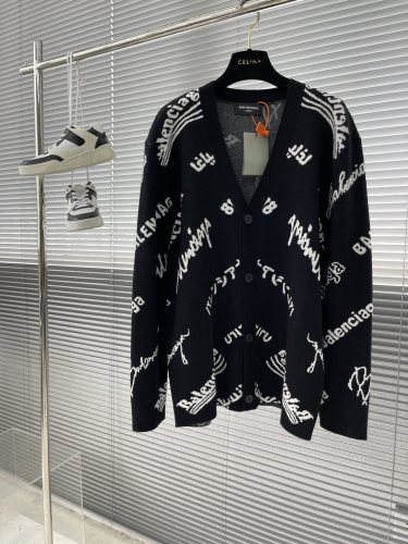 B*alenciaga Cardigan Top Quality AZ 20231027-36