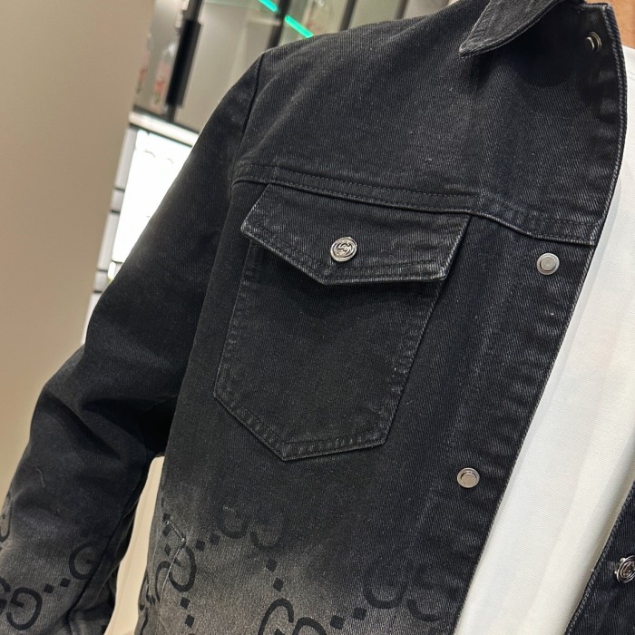 G*ucci Jeans Jacket  Top Quality AZ 20231027-71
