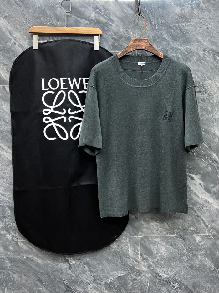 L*oewe Knitted short sleeves Top Quality D17 20231030-8
