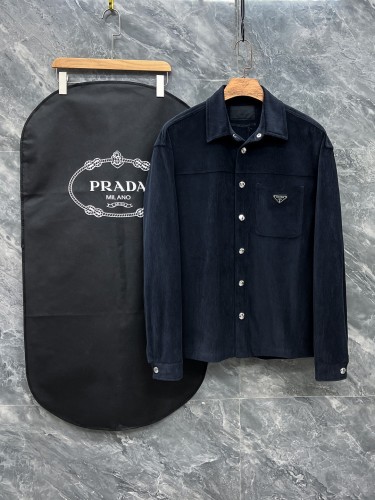 P*rada Shirt Top Quality D17 20231030-39