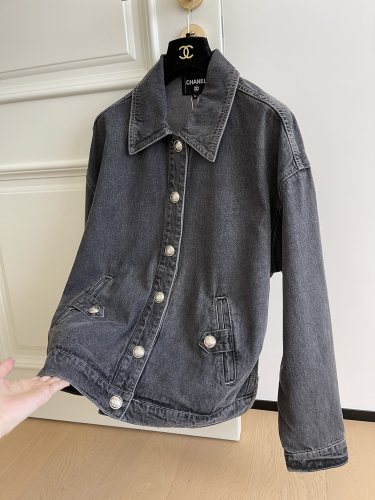 C*hanel Jeans Jacket Top Quality D17 20231030-86