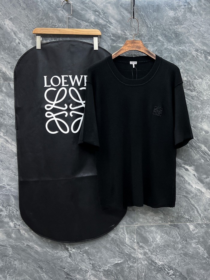 L*oewe Knitted short sleeves Top Quality D17 20231030-7