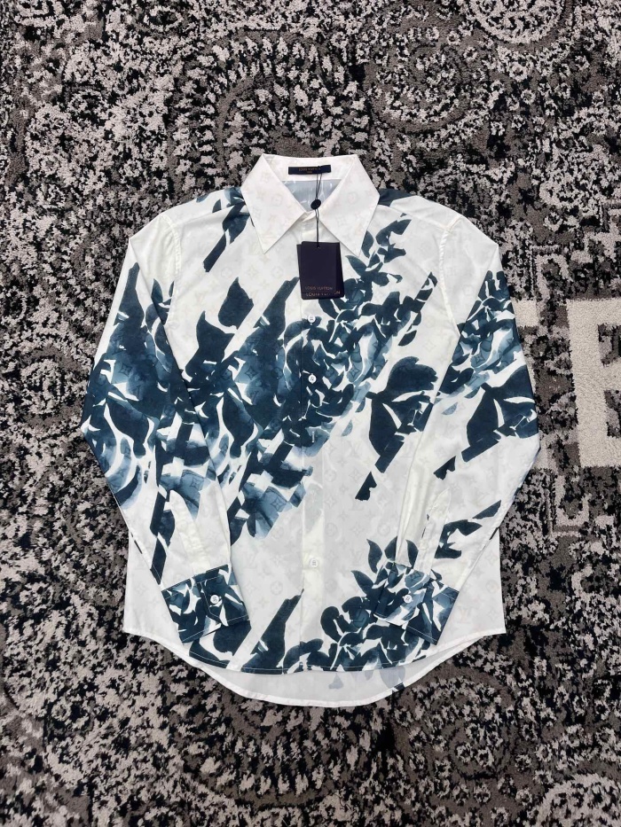 L*ouis V*uitton shirt Top Quality D17 20231030-62