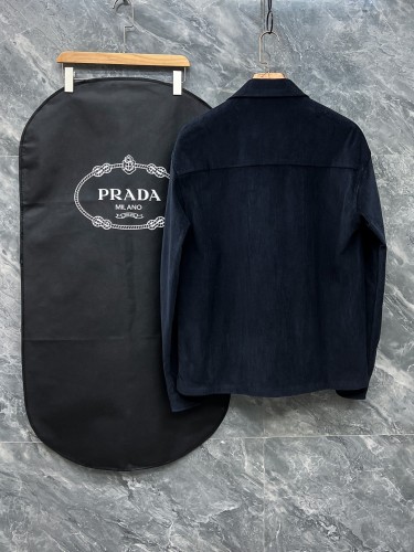 P*rada Shirt Top Quality D17 20231030-39