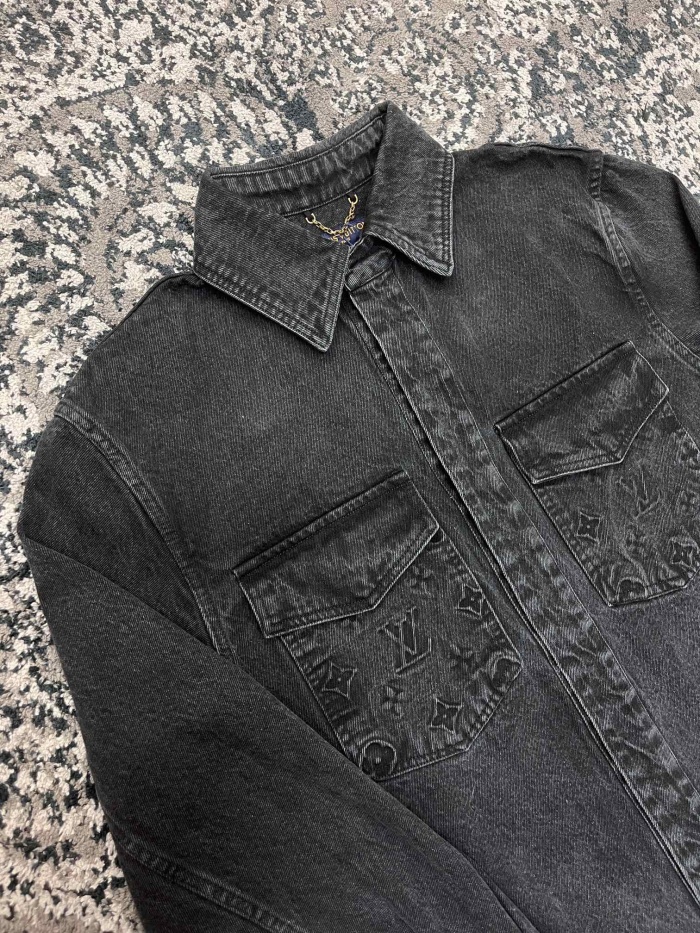 L*ouis V*uitton Jeans Jacket  Top Quality D17 20231030-51