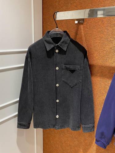 P*rada Shirt  Top Quality D17 20231031-17