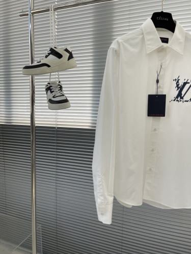 L*ouis V*uitton shirt Top Quality D17 20231107-86