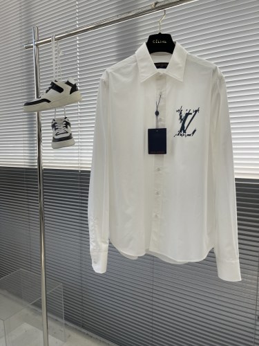 L*ouis V*uitton shirt Top Quality D17 20231107-86