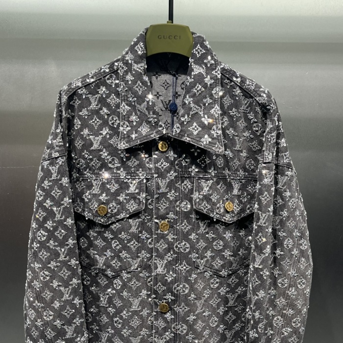 L*ouis V*uitton  Jeans Jacket  Top Quality D17 20231108-65