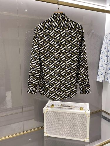 V*ERSACE Shirt Top Quality D17 20231108-14