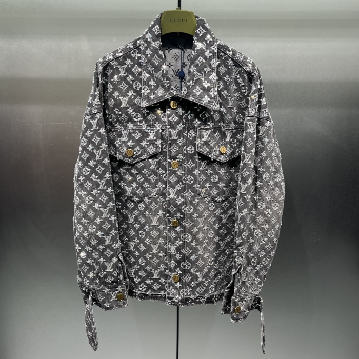 L*ouis V*uitton  Jeans Jacket  Top Quality D17 20231108-65