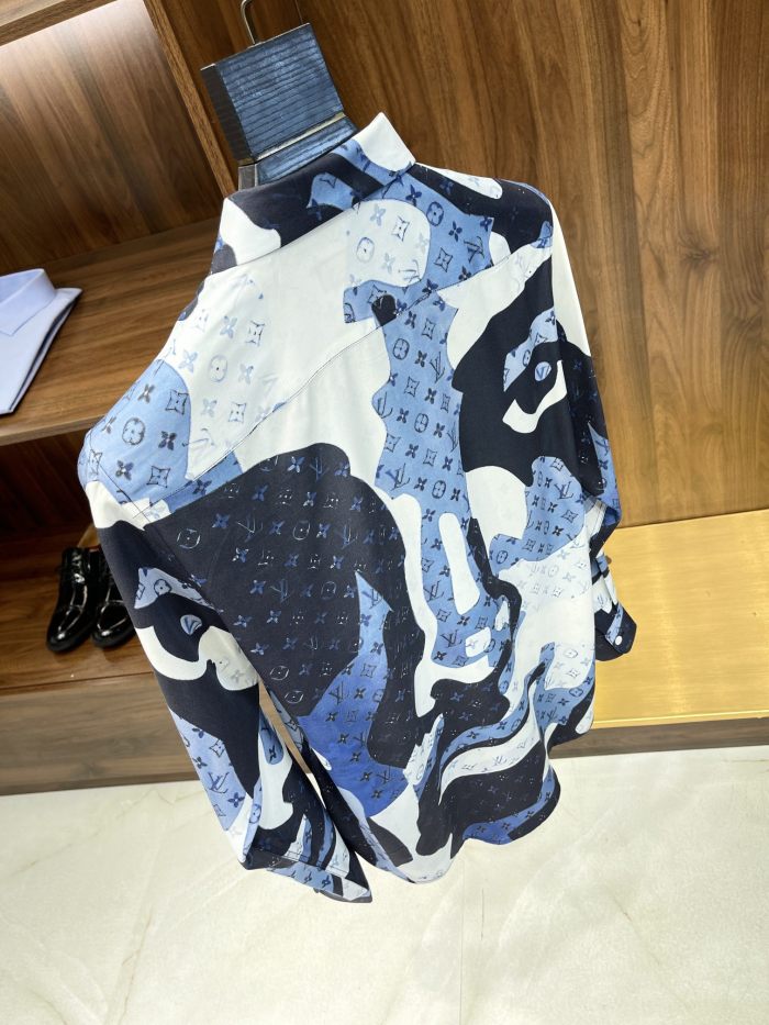 L*ouis V*uitton shirt Top Quality D17 20231113-16