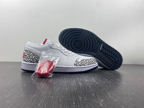 Air Jordan 1 Phat Low Cement Grey  338145-162/350571-161