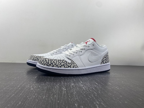 Air Jordan 1 Phat Low Cement Grey  338145-162/350571-161