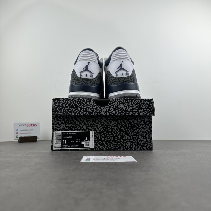 Air Jordan 3 Retro Midnight Navy CT8532-140