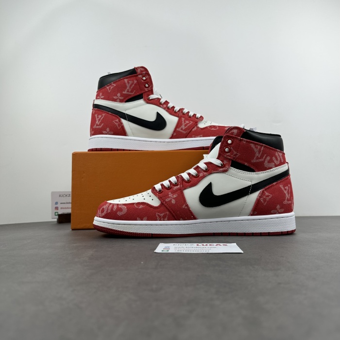 Air Jordan 1 X supreme X LV Red