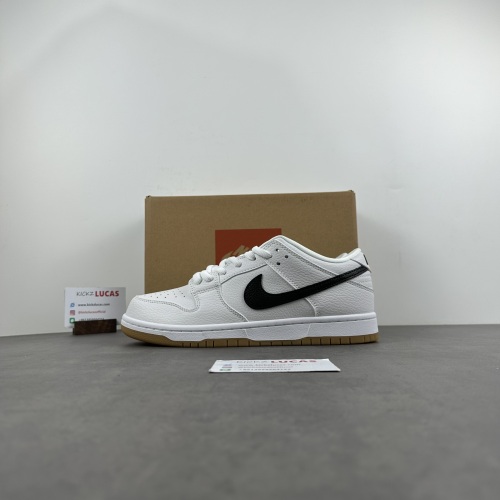 SB Dunk Low Orange Label White Black CD2563-100
