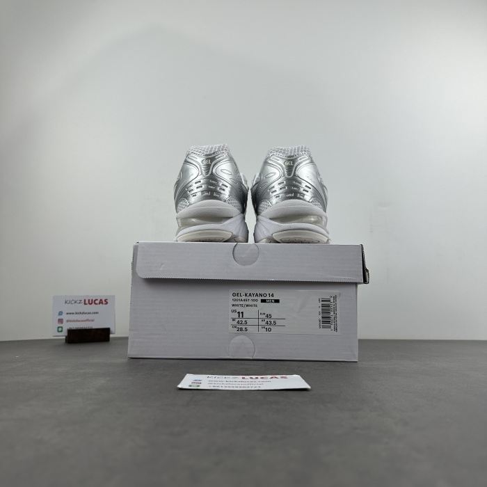 ASICS Gel-Kayano 14 JJJJound Silver White 1201A457-100