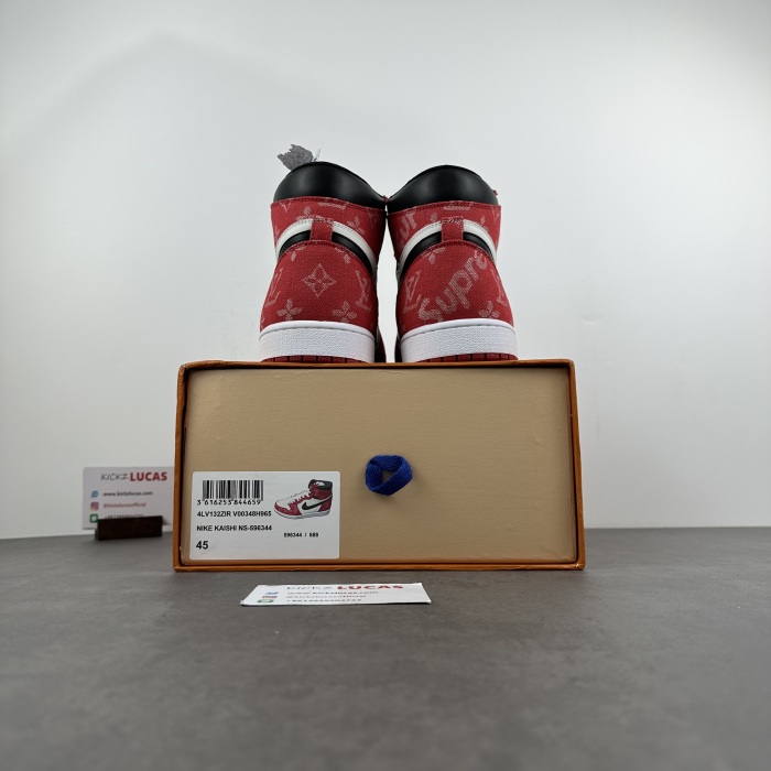 Air Jordan 1 X supreme X LV Red