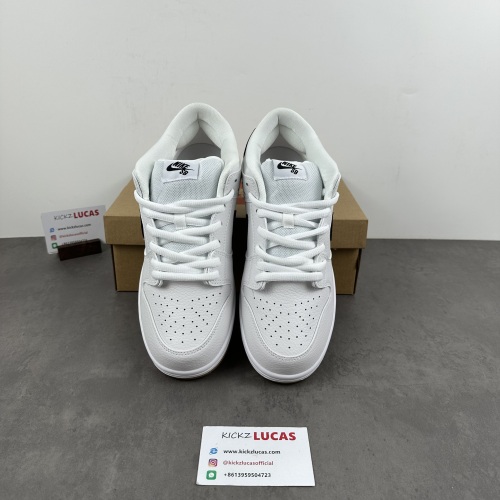 SB Dunk Low Orange Label White Black CD2563-100