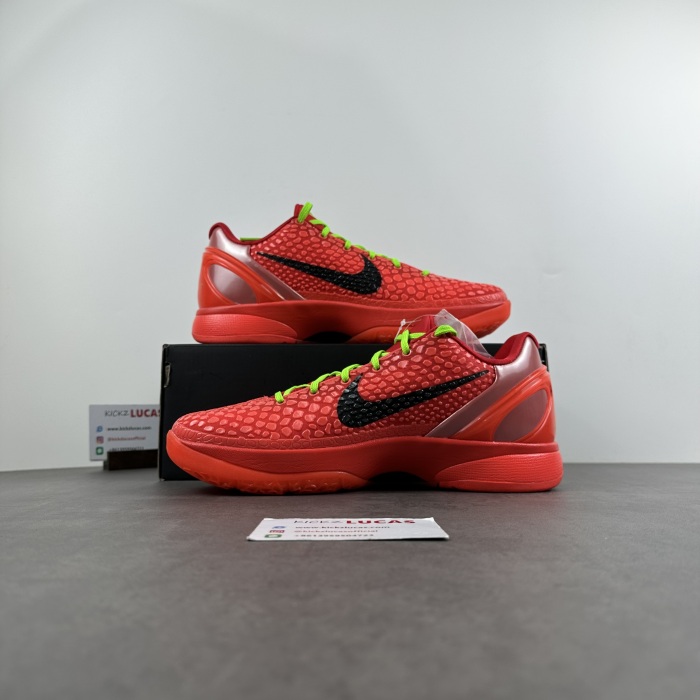 Kobe 6 Protro Reverse Grinch  FV4921-600