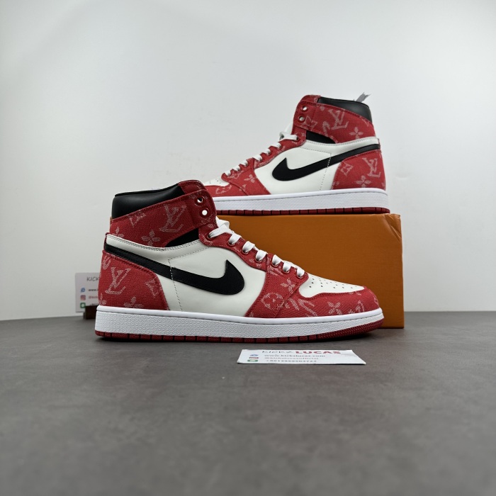 Air Jordan 1 X supreme X LV Red