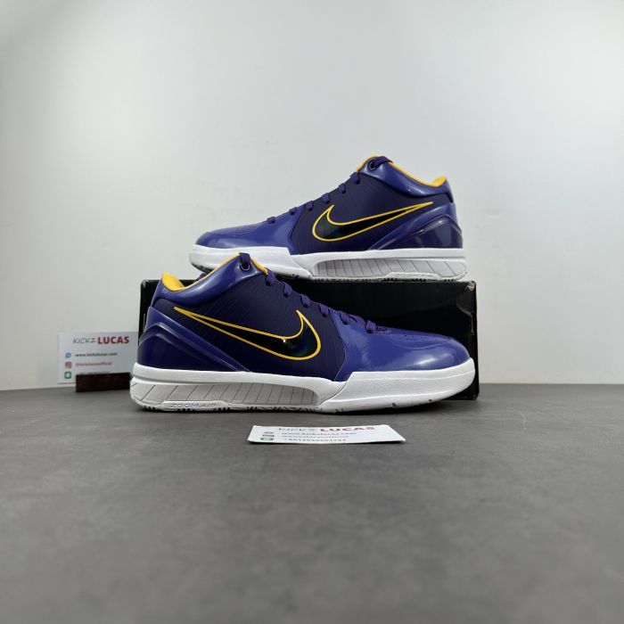 Kobe 4 Protro Undefeated Los Angeles Lakers CQ3869-500