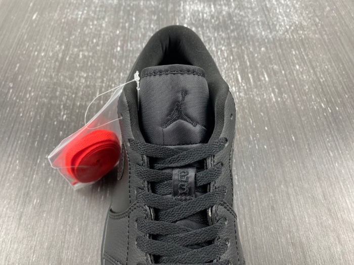 Air Jordan 1 Low Triple Black  553558-091