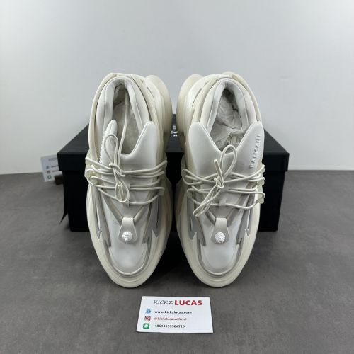 Women Men B*almain Unicorn Low-Top White MK221225-1