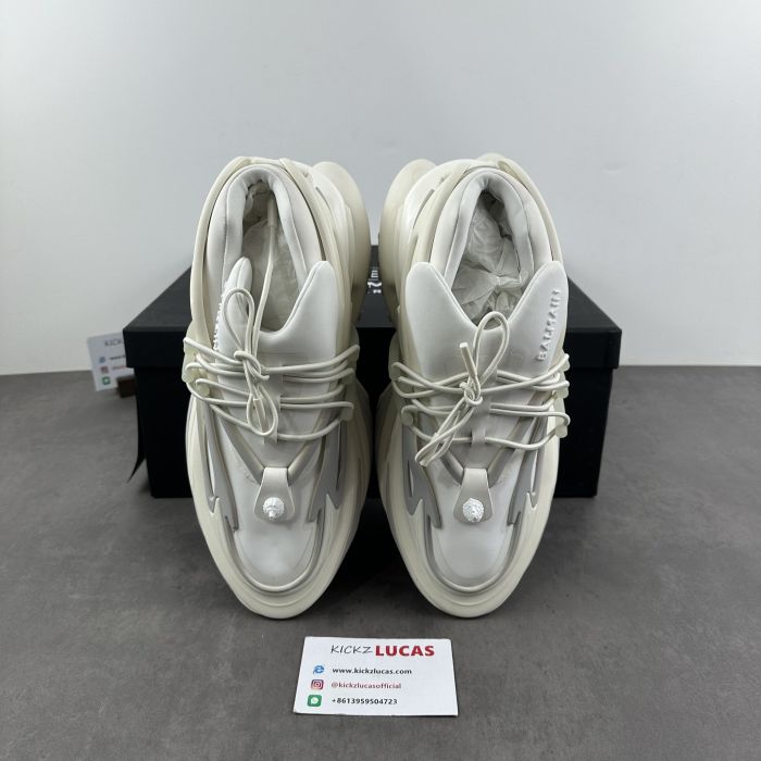 Women Men B*almain Unicorn Low-Top White MK221225-1