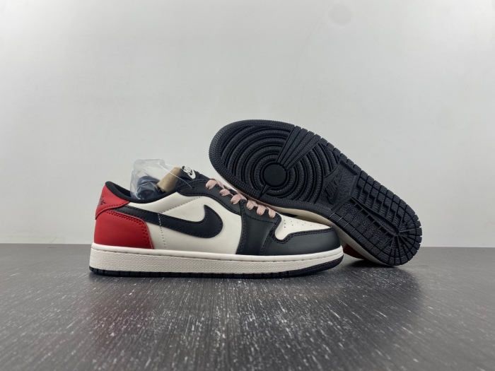 PSG x Air Jordan 1 Low OG Red HF8828-100