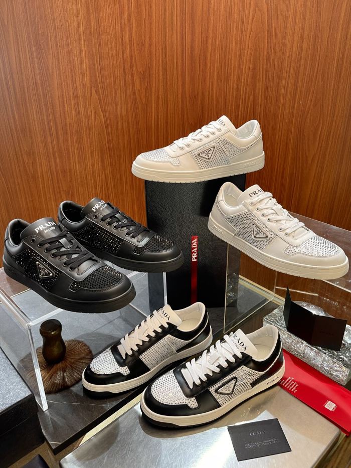 P*rada Top Sneakers Low RR20231221-1