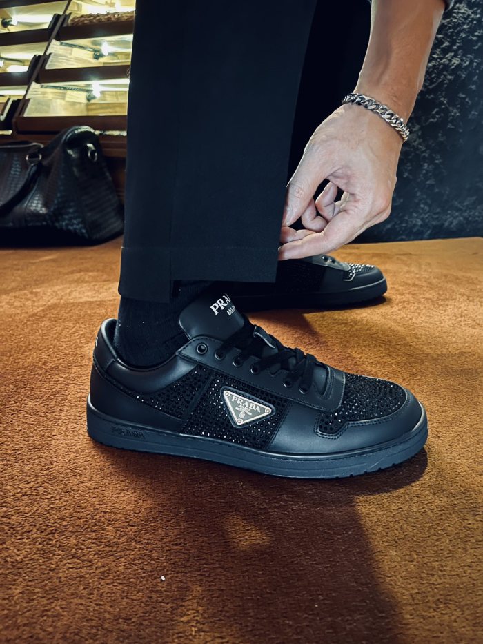 P*rada Top Sneakers Low RR20231221-1