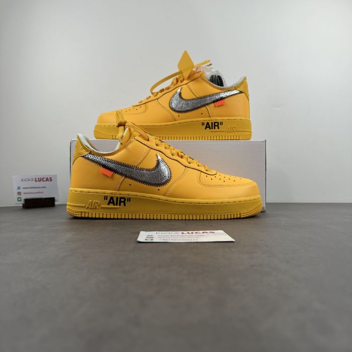 Air Force 1 Low OFF-WHITE University Gold Metallic Silver DD1876-700