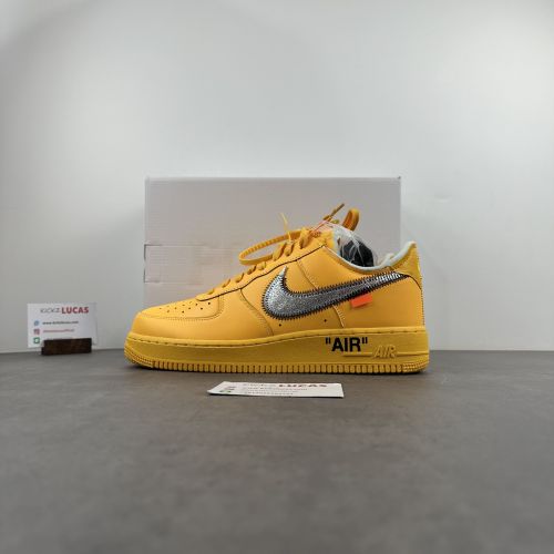 Air Force 1 Low OFF-WHITE University Gold Metallic Silver DD1876-700